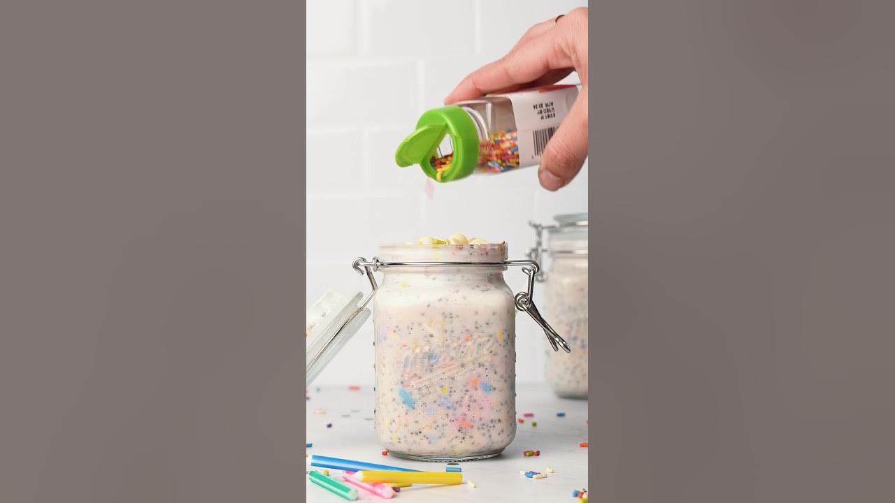 Party in a Jar: Make-Ahead Birthday Cake Oats for Daily Joy